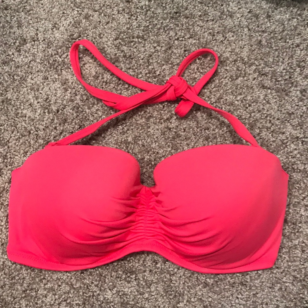 Dark hot pink swimsuit top! Victoria’s Secret